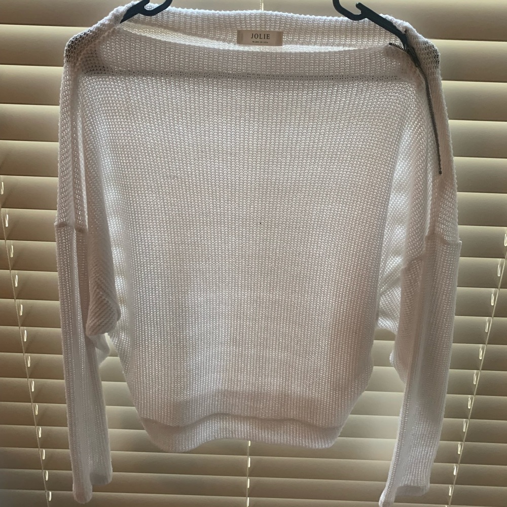 Sheer sweater